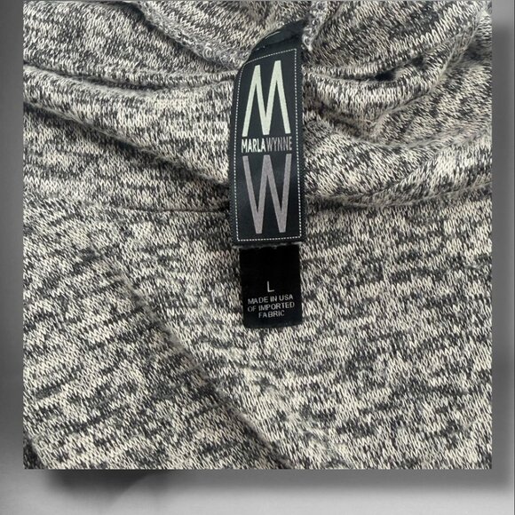 Marla Wynne Turtleneck Tunic Sandy Nude Color Size L - Picture 2 of 4